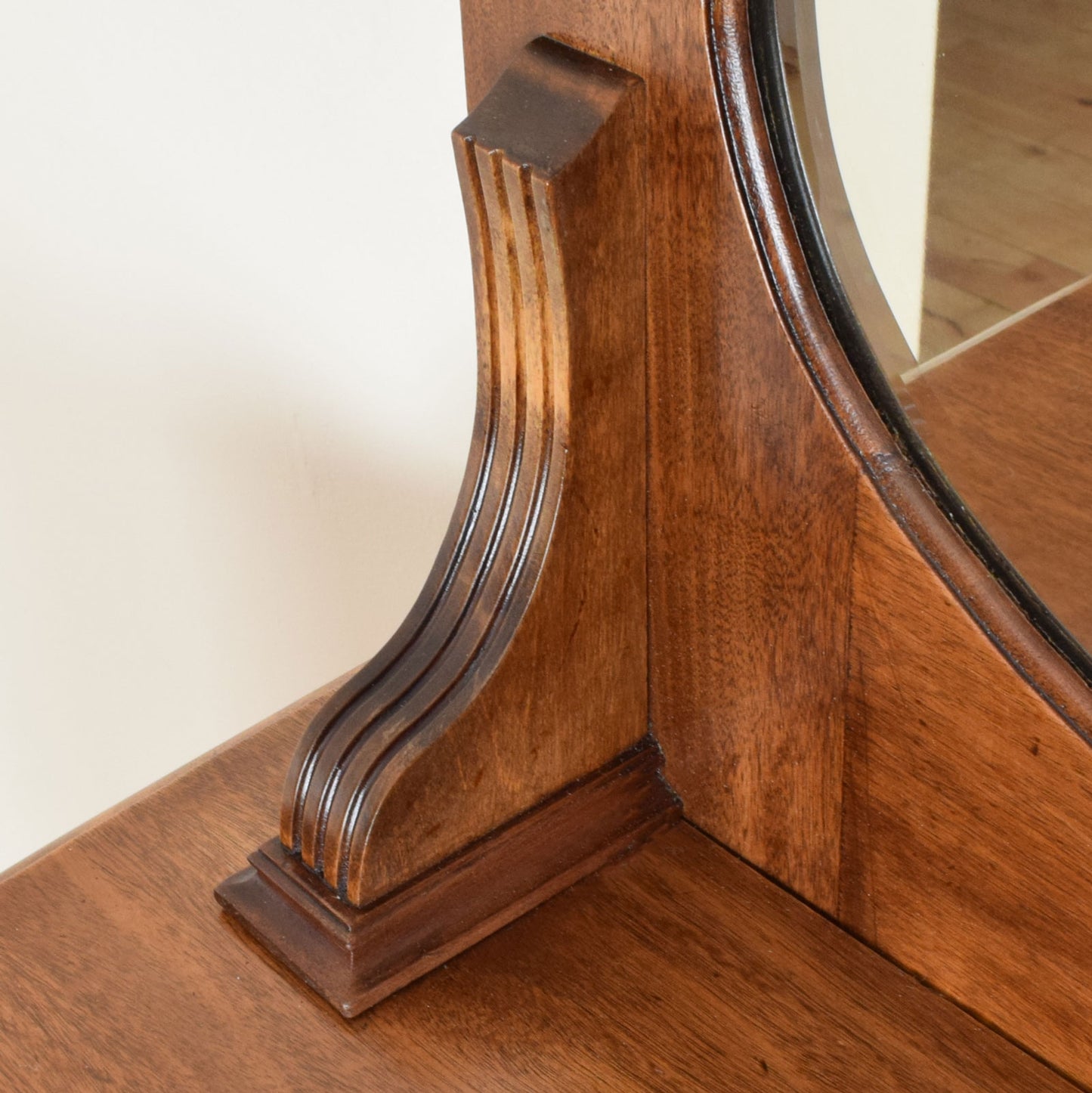 Mirrored Mahogany Sideboard