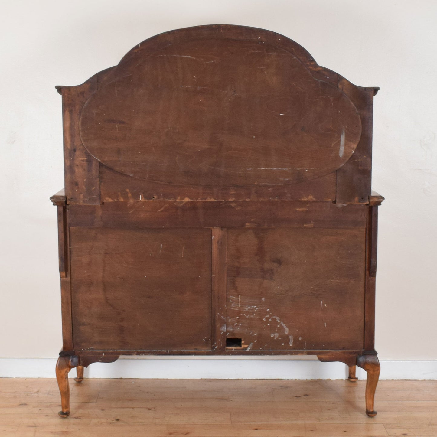 Mirrored Mahogany Sideboard