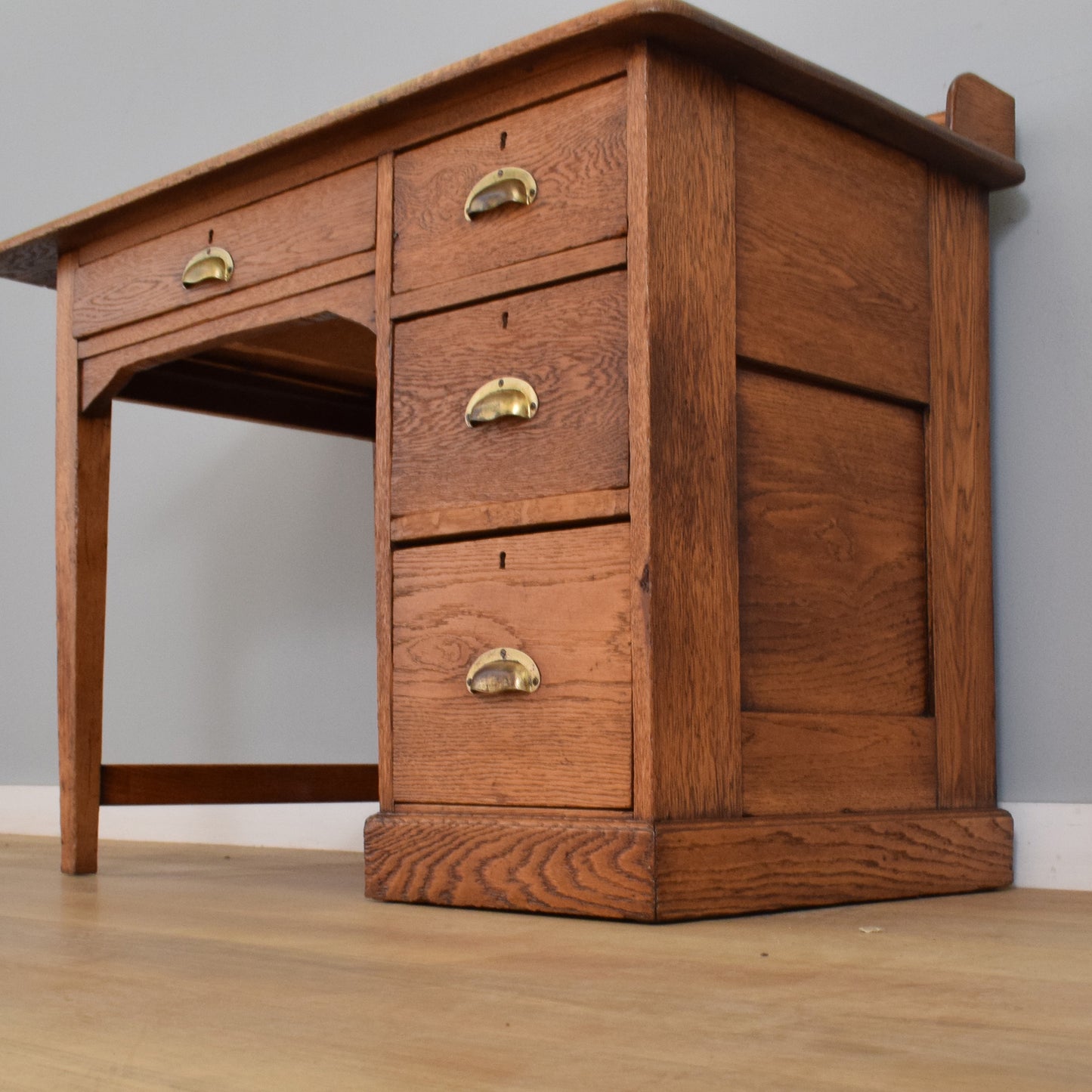 Refinished Oak Desk