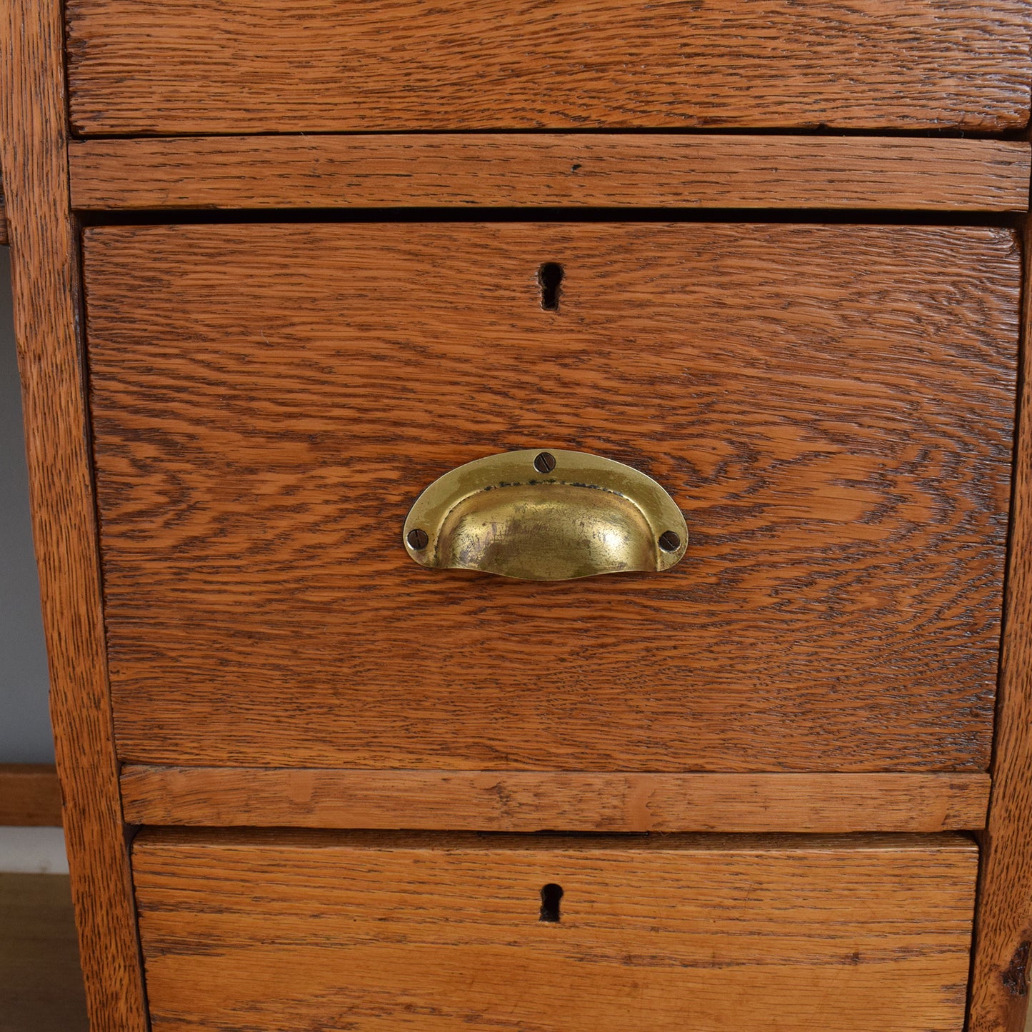 Refinished Oak Desk