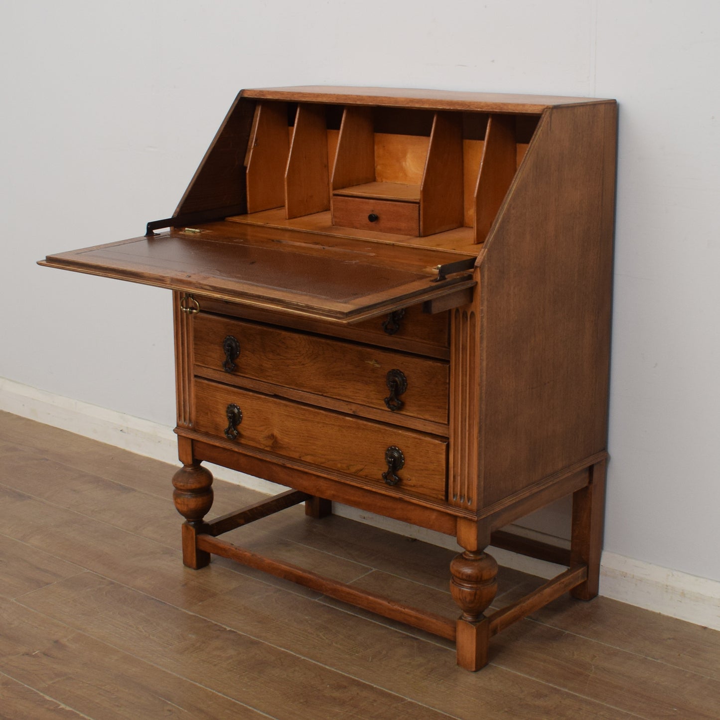 Vintage Oak Bureau