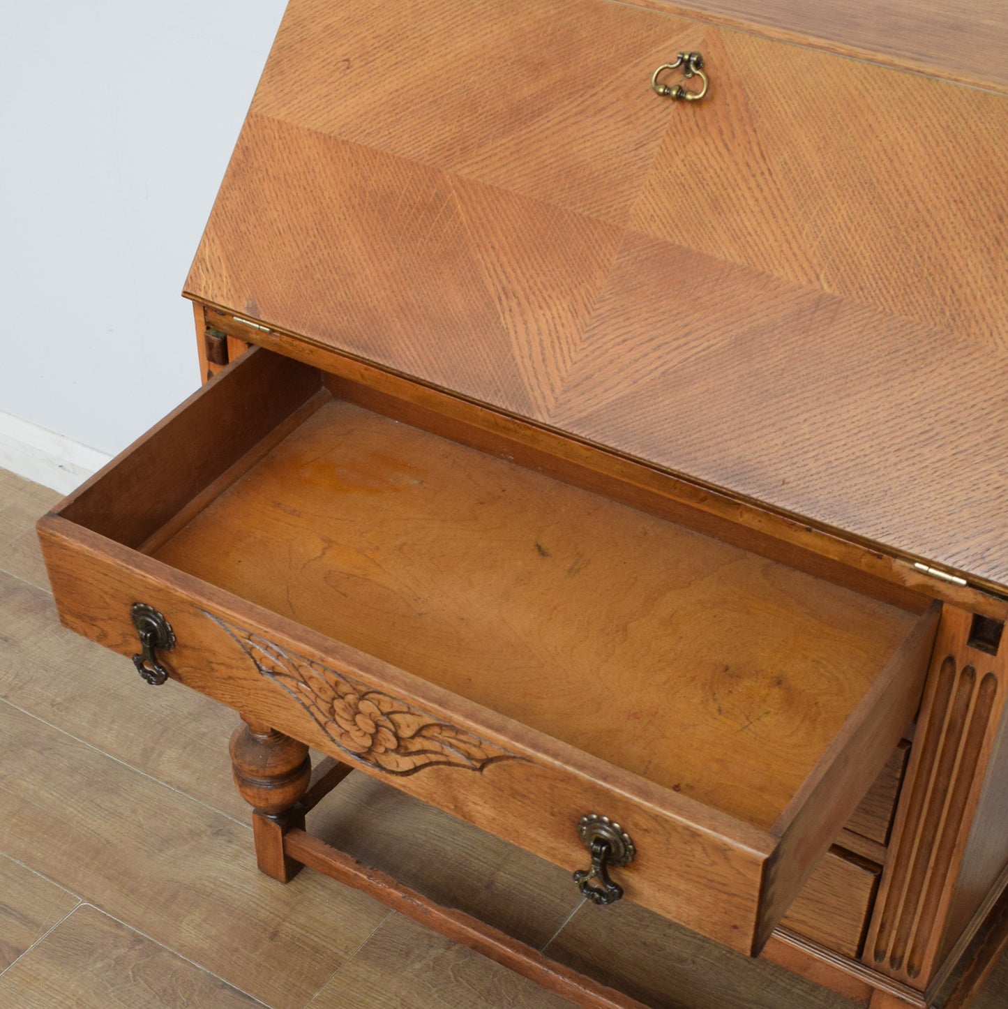 Vintage Oak Bureau
