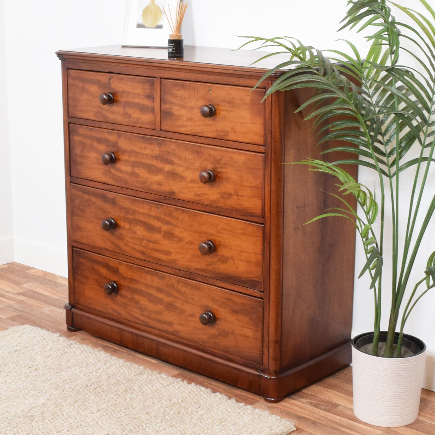Restored Mahogany Chest of Drawers
