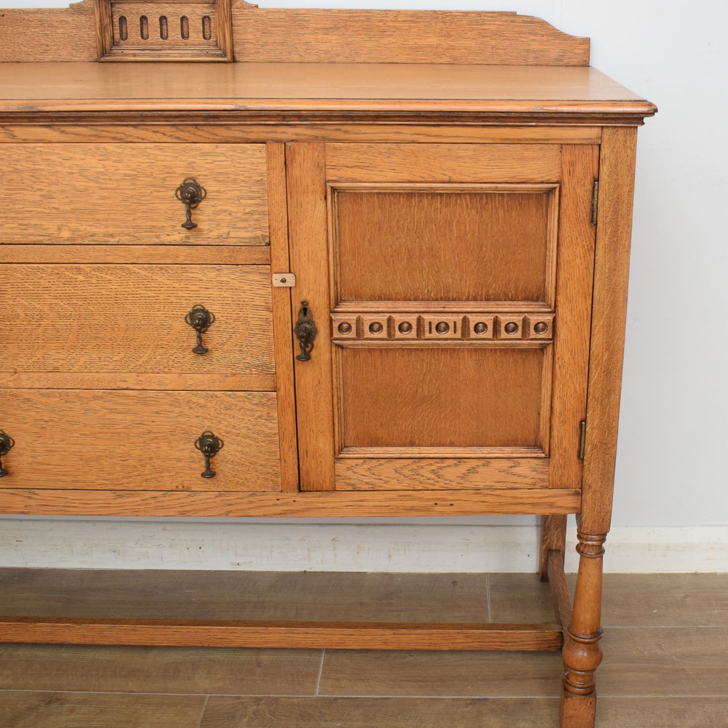 Vintage Oak Sideboard