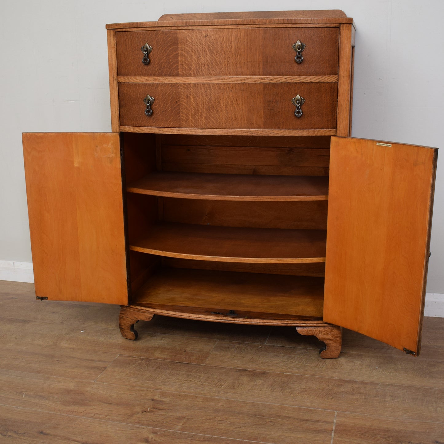 Vintage Tallboy Storage Cabinet