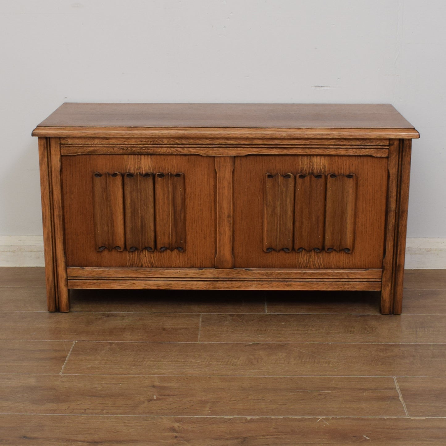 Oak Blanket Box