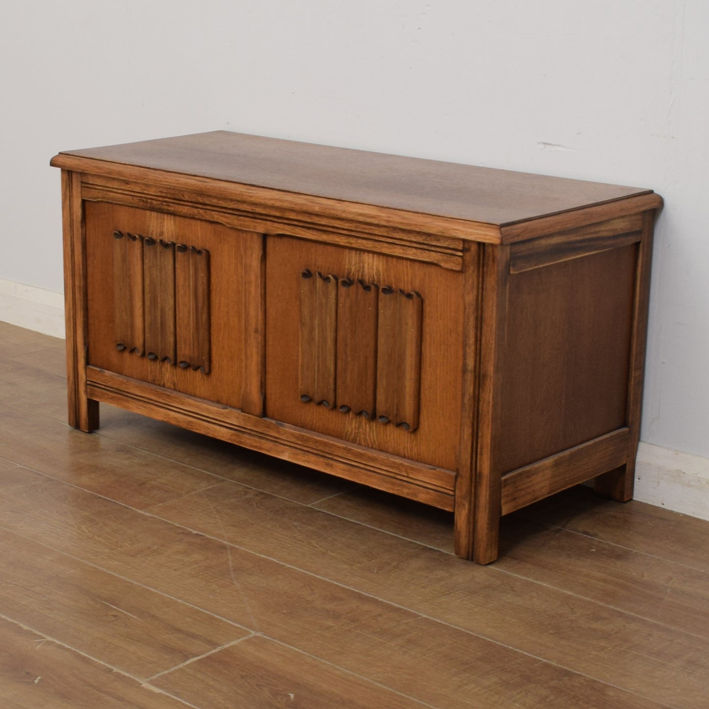 Oak Blanket Box