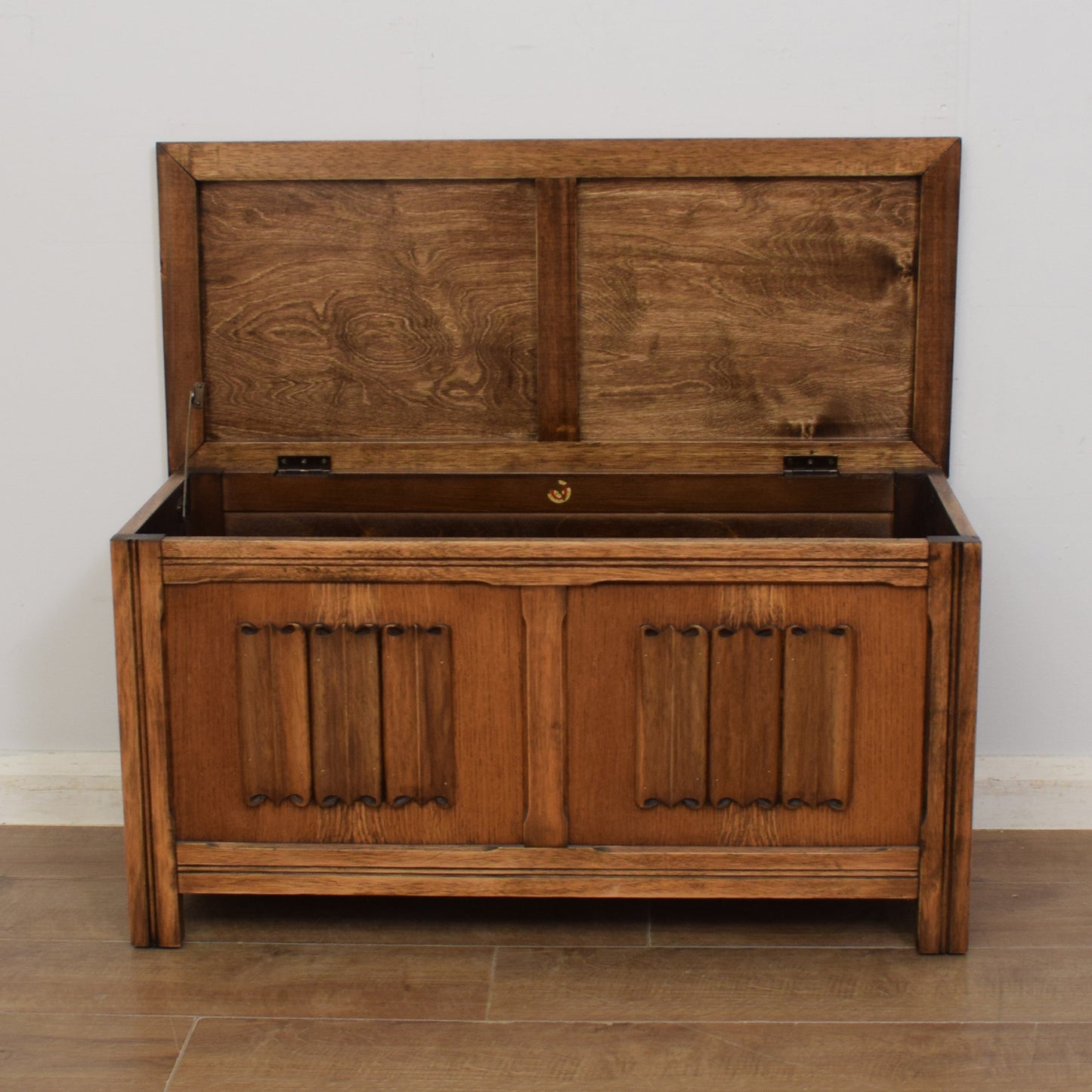 Oak Blanket Box