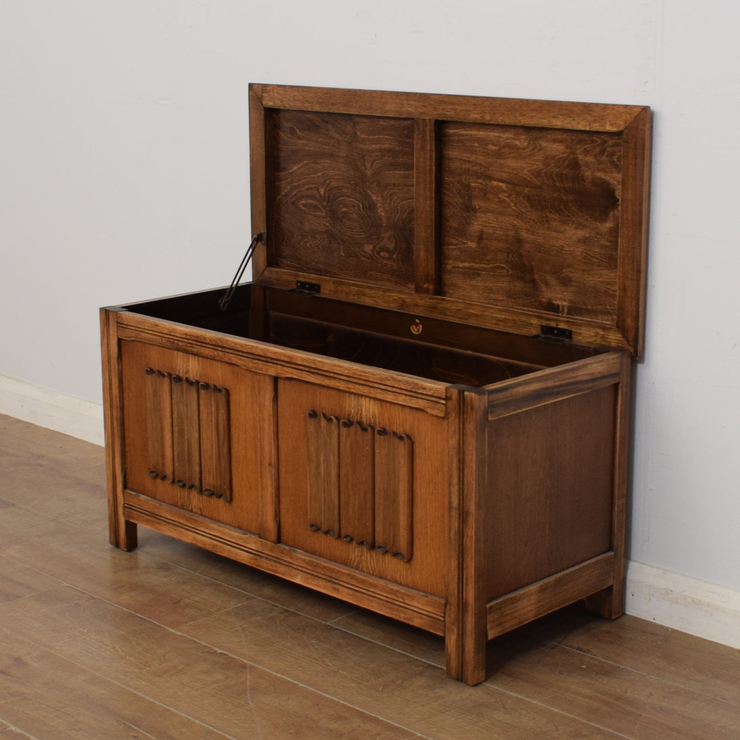 Oak Blanket Box
