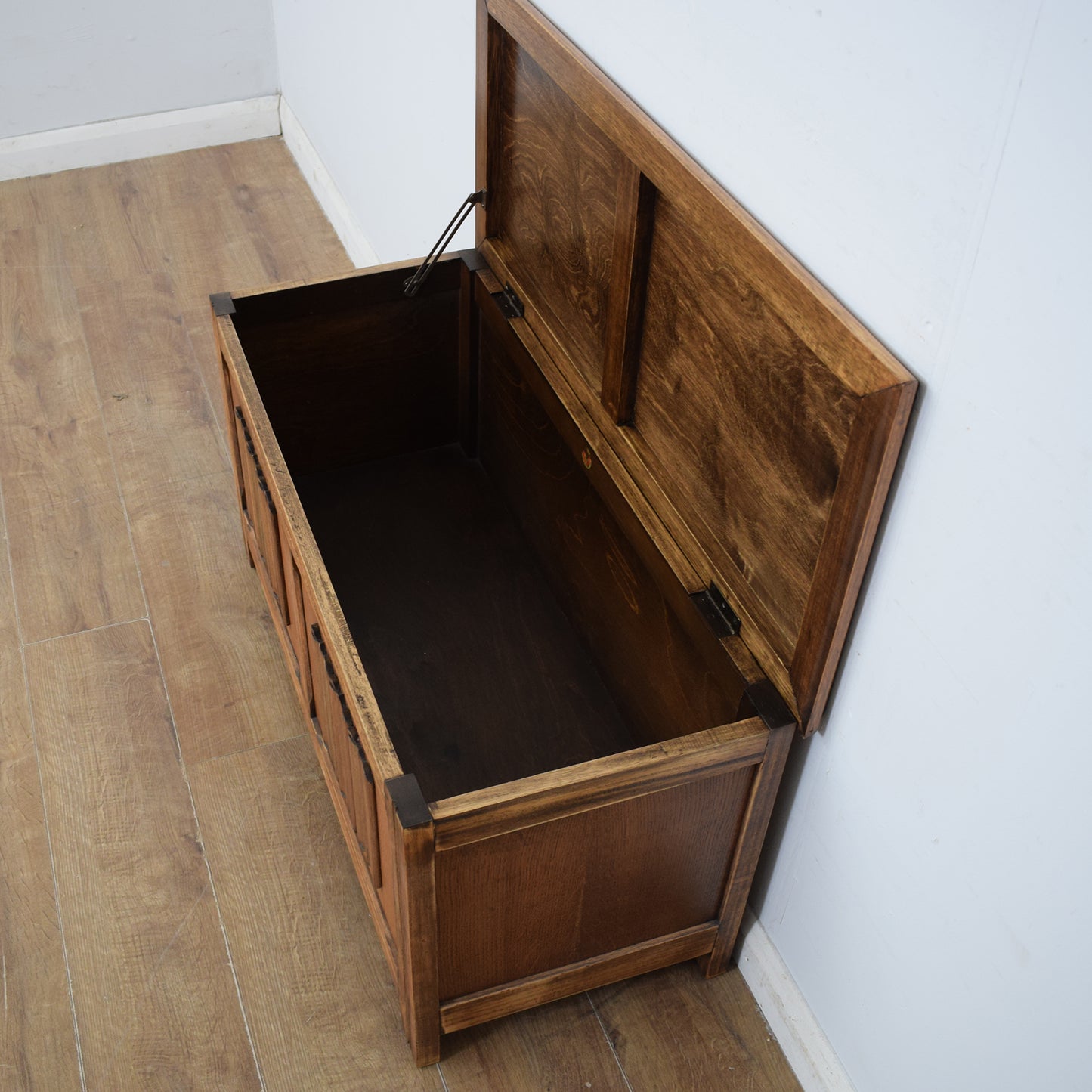 Oak Blanket Box
