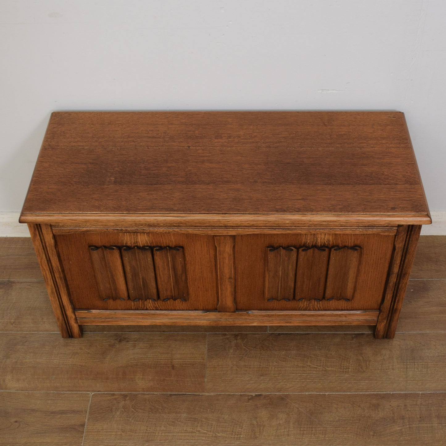 Oak Blanket Box