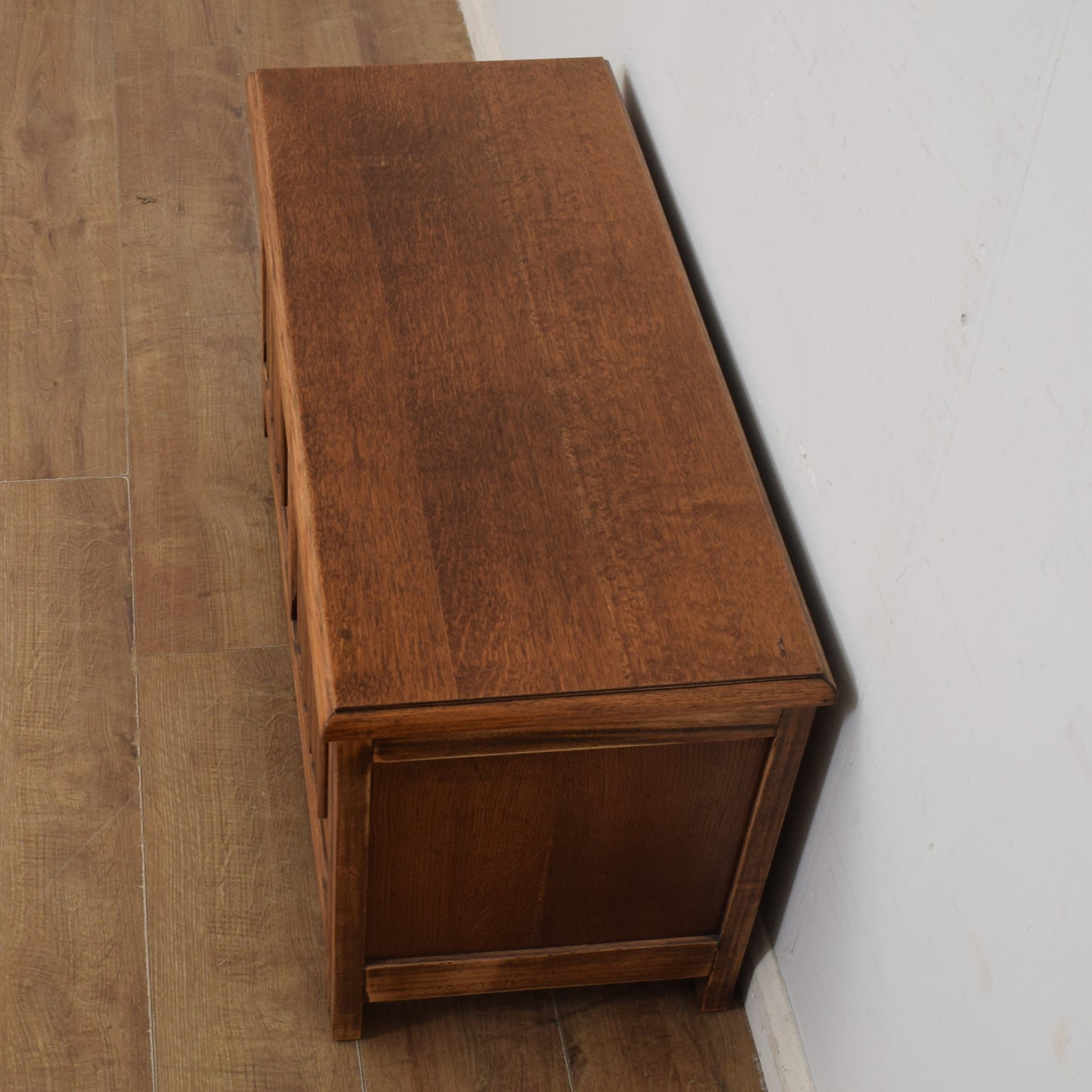Oak Blanket Box