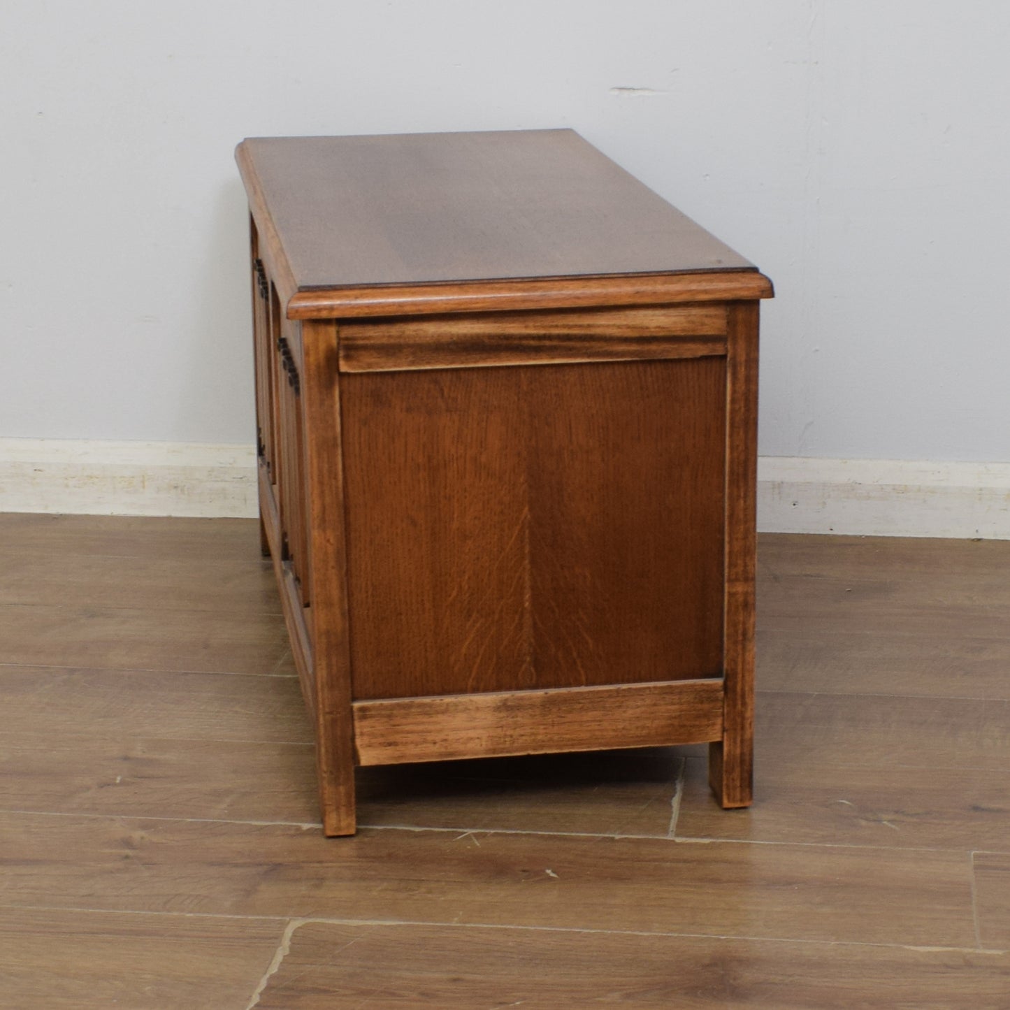 Oak Blanket Box
