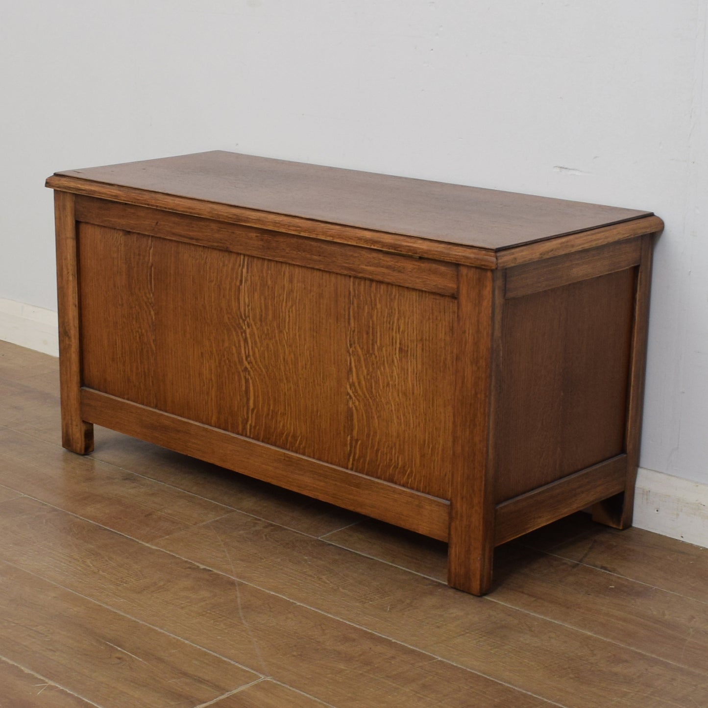 Oak Blanket Box