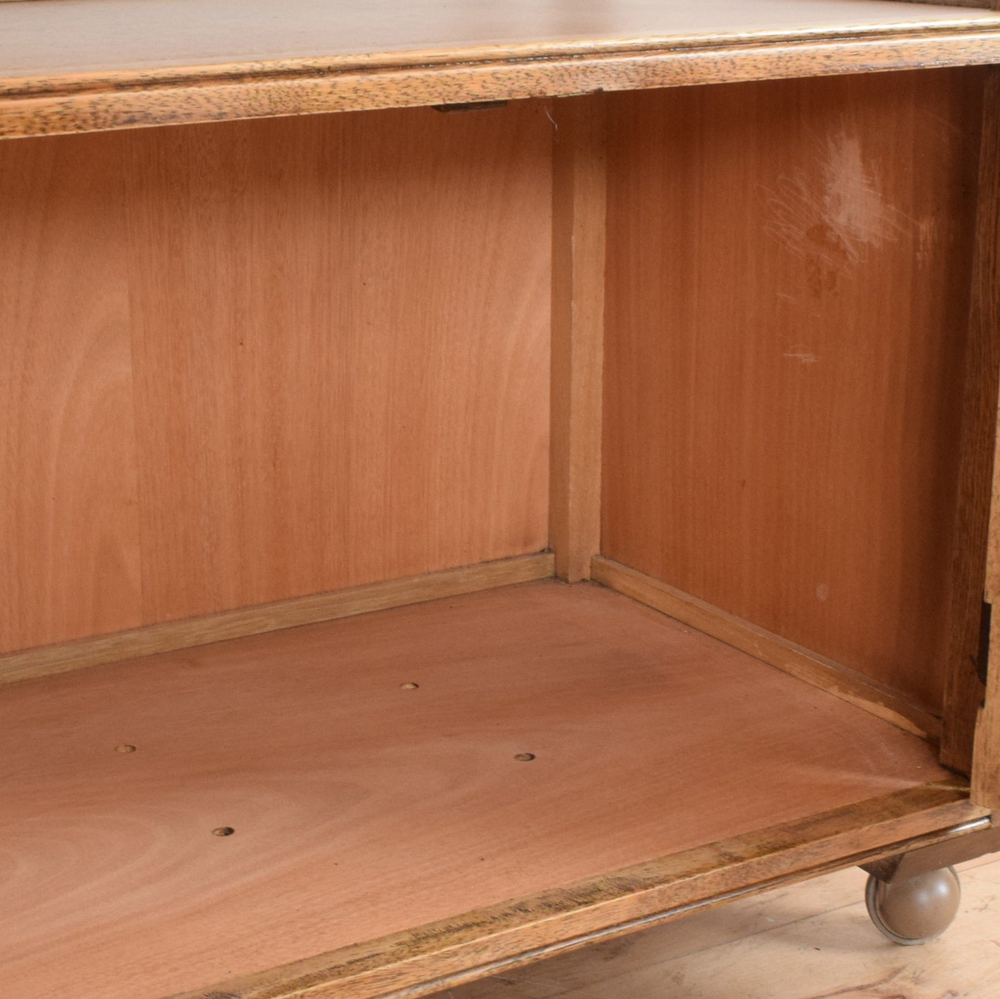 Restored Oak Tea Trolly
