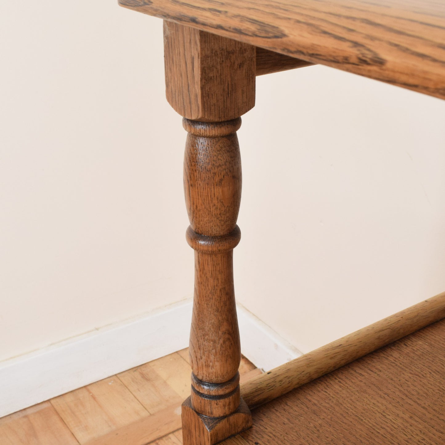 Restored Oak Tea Trolly