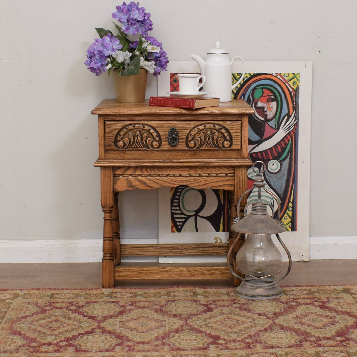 Old Charm Hall Table