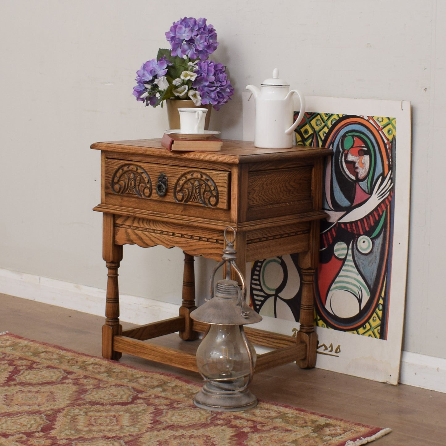 Old Charm Hall Table