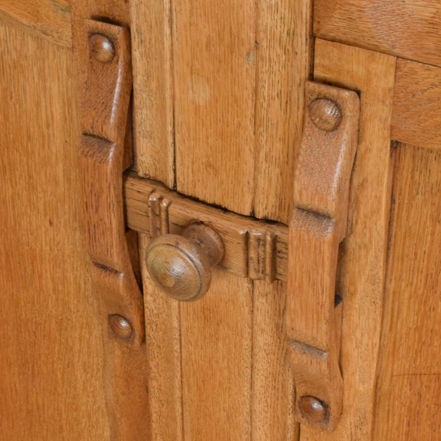 Carved Oak Dresser