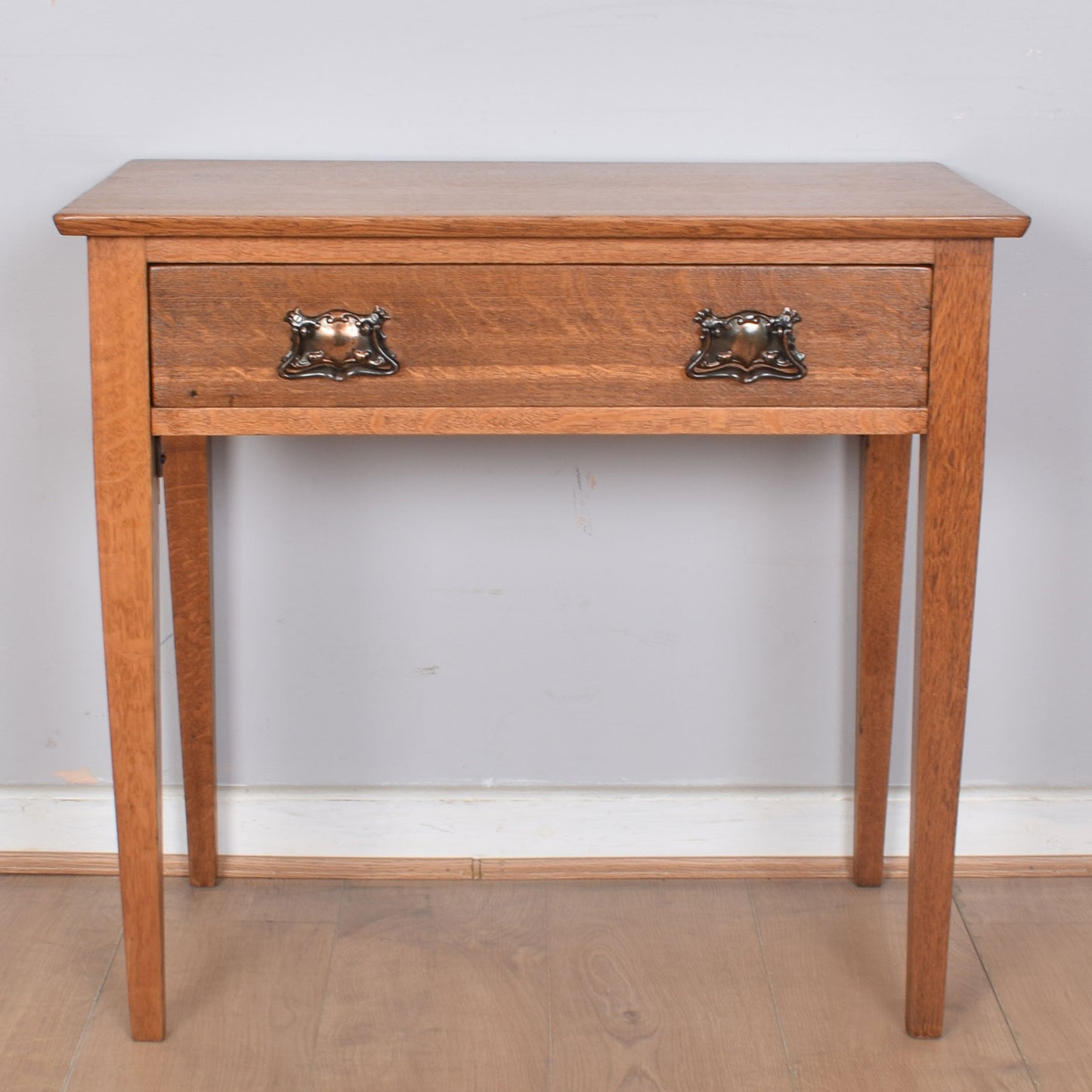 Oak Occasional Console Table