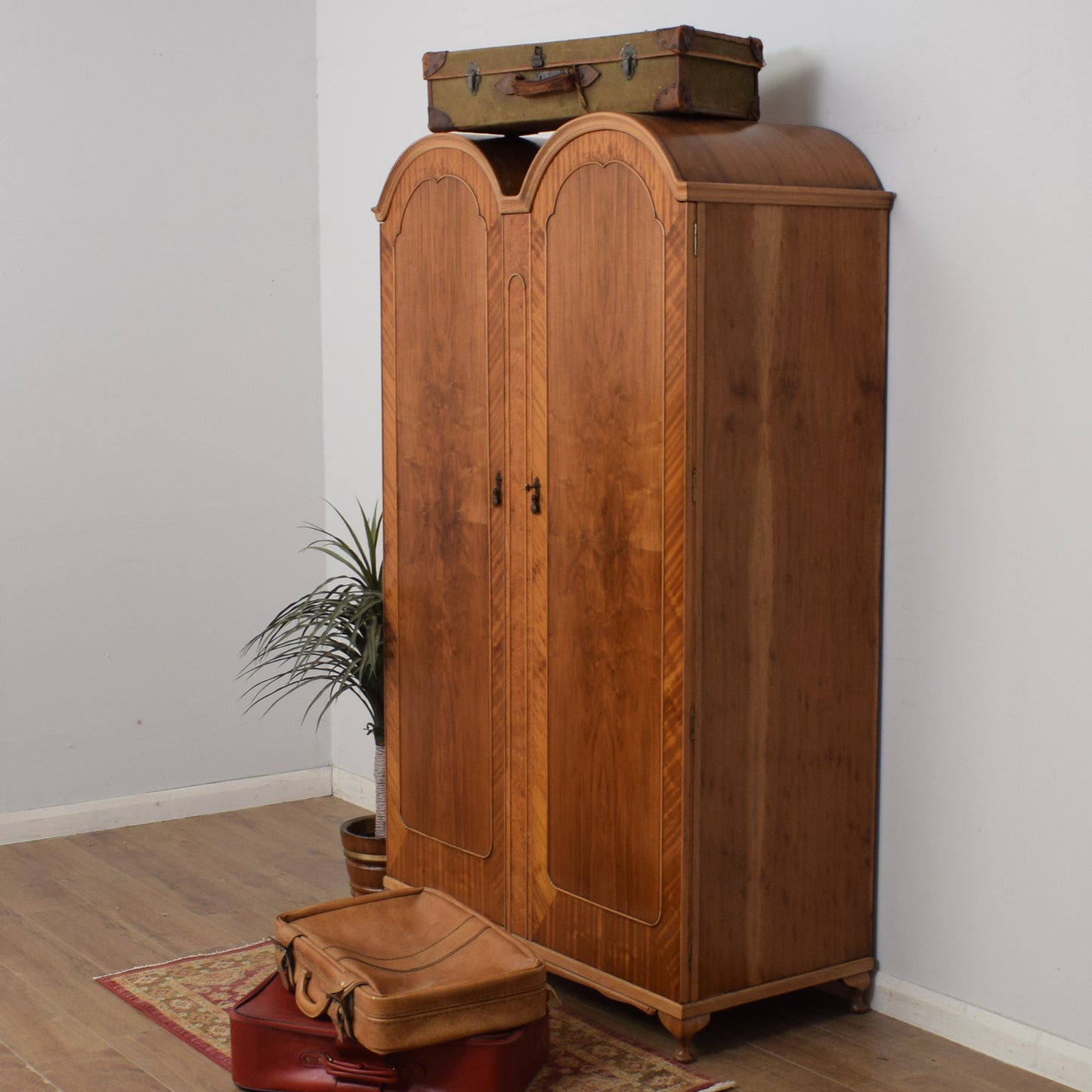 Restored Dome Top Wardrobe