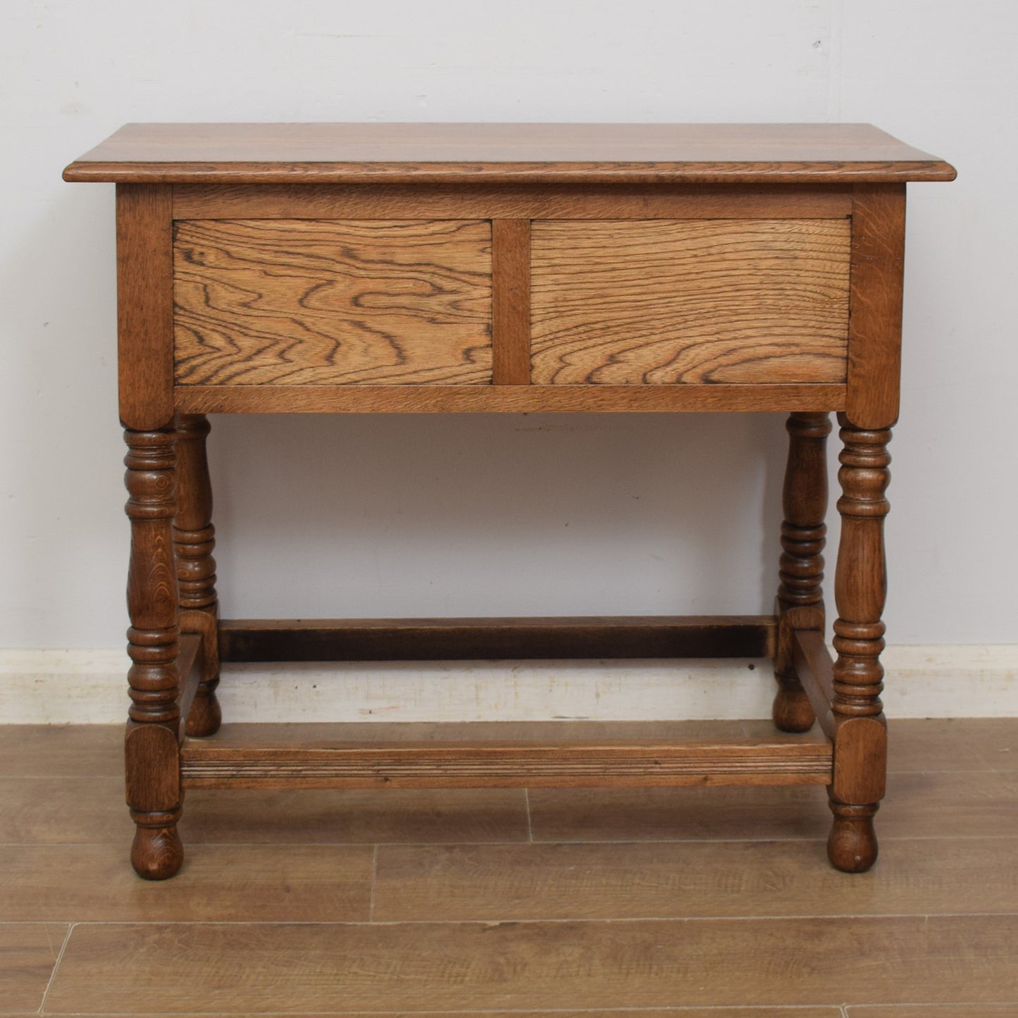 Restored Oak Console Table