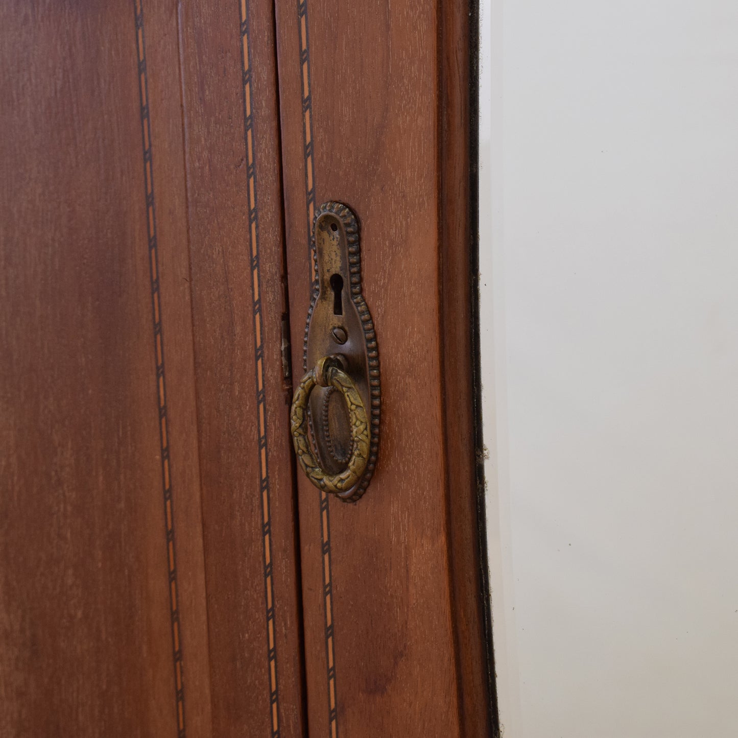 Restored Mahogany Hall Wardrobe