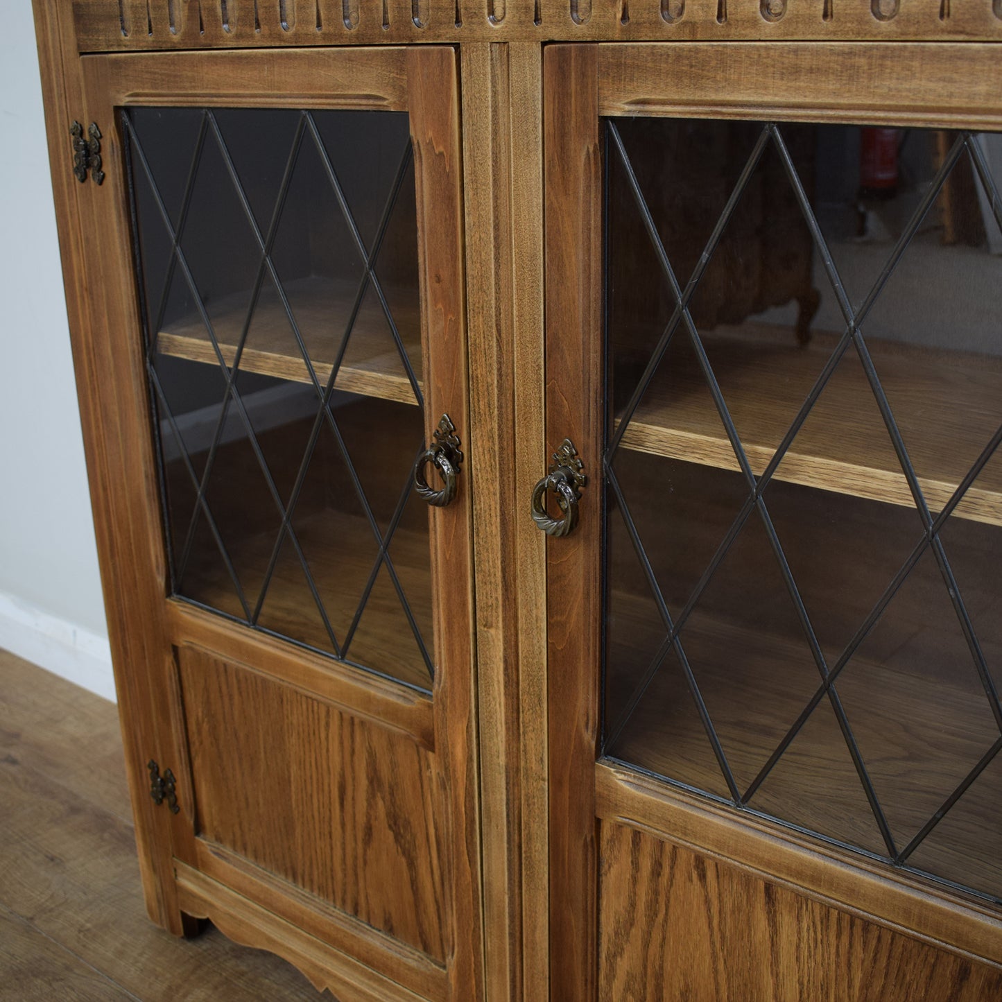 Glazed Bookcase Display Cabinet