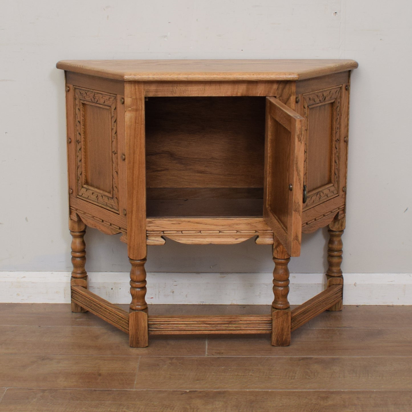 Old Charm Hall Cabinet