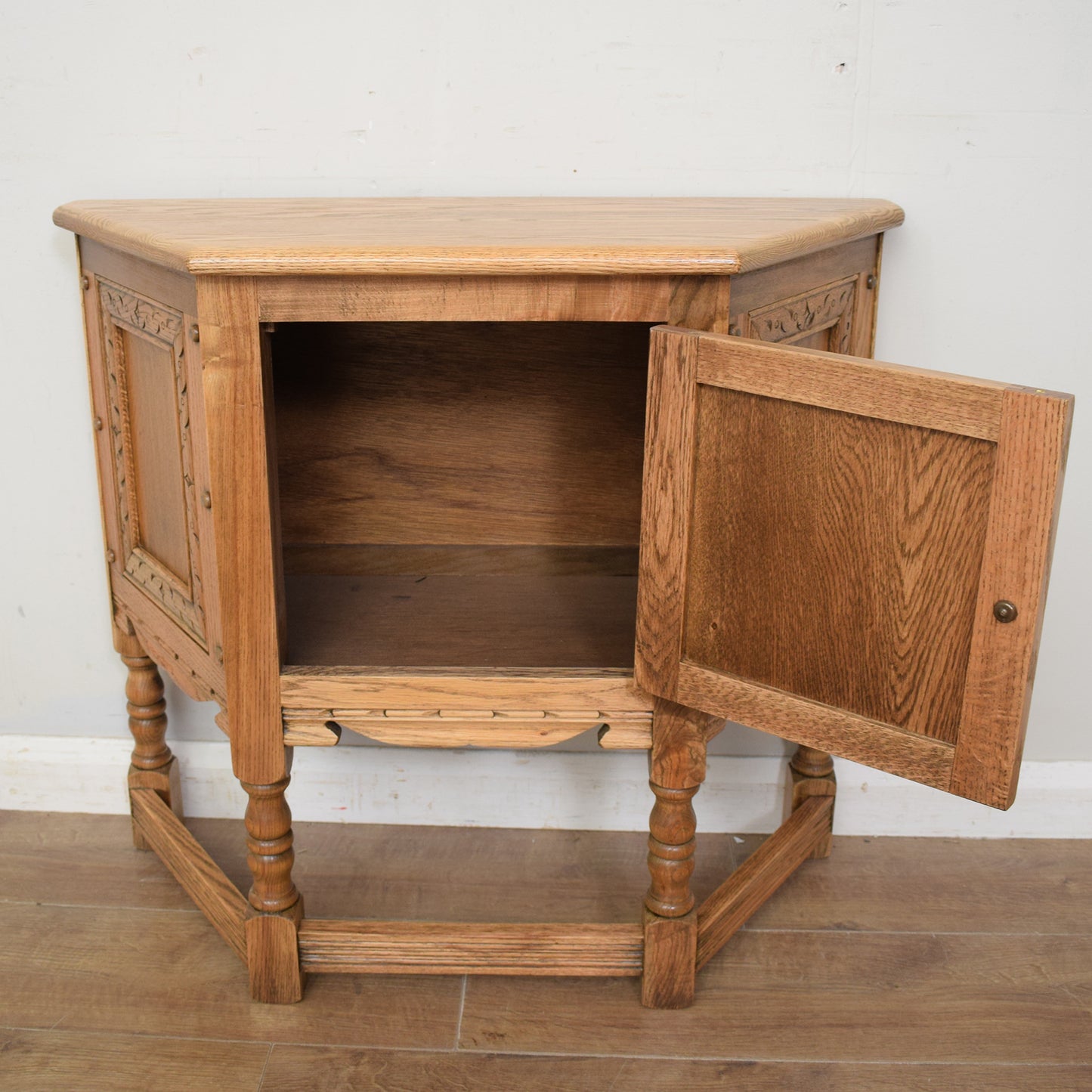 Old Charm Hall Cabinet