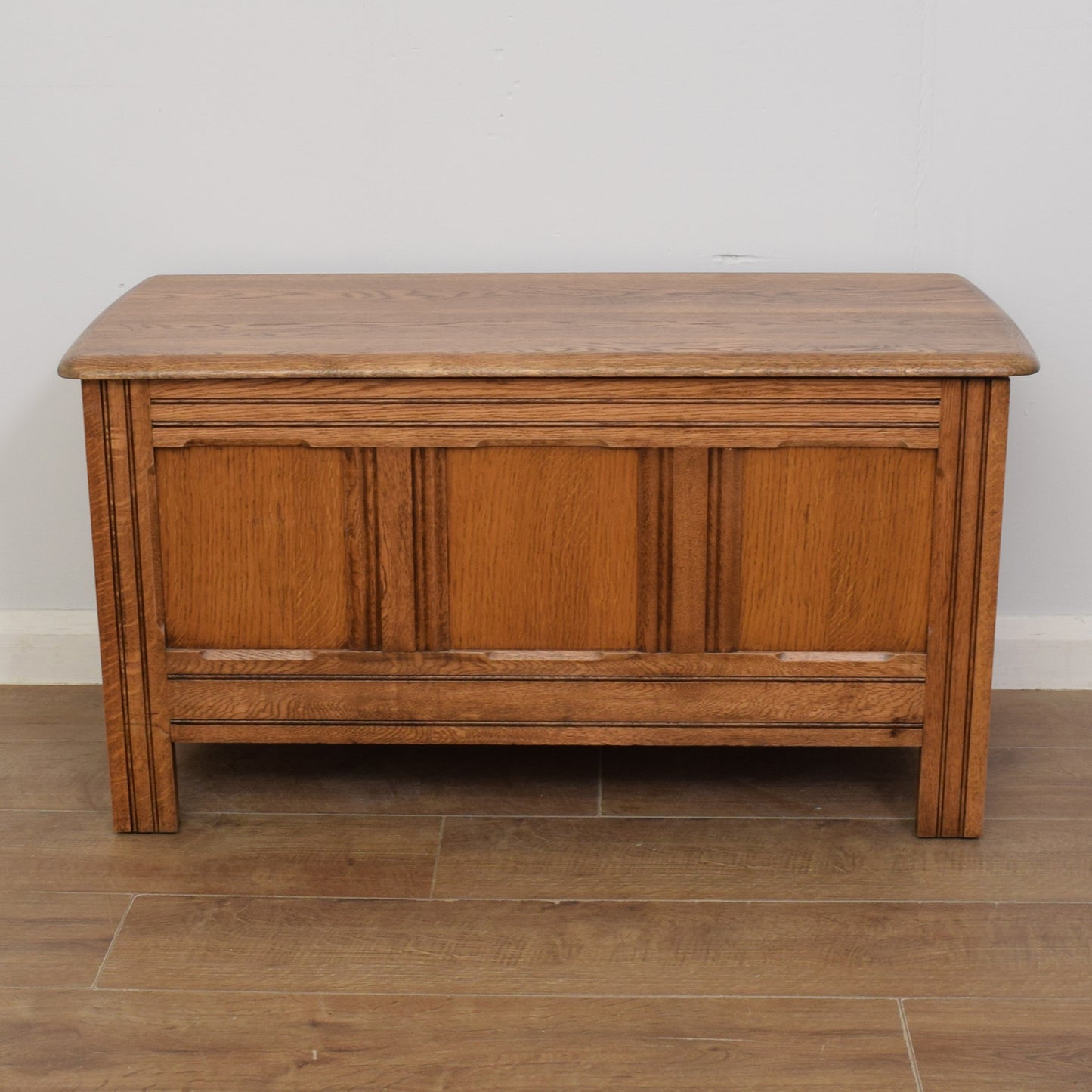 Oak Blanket Box
