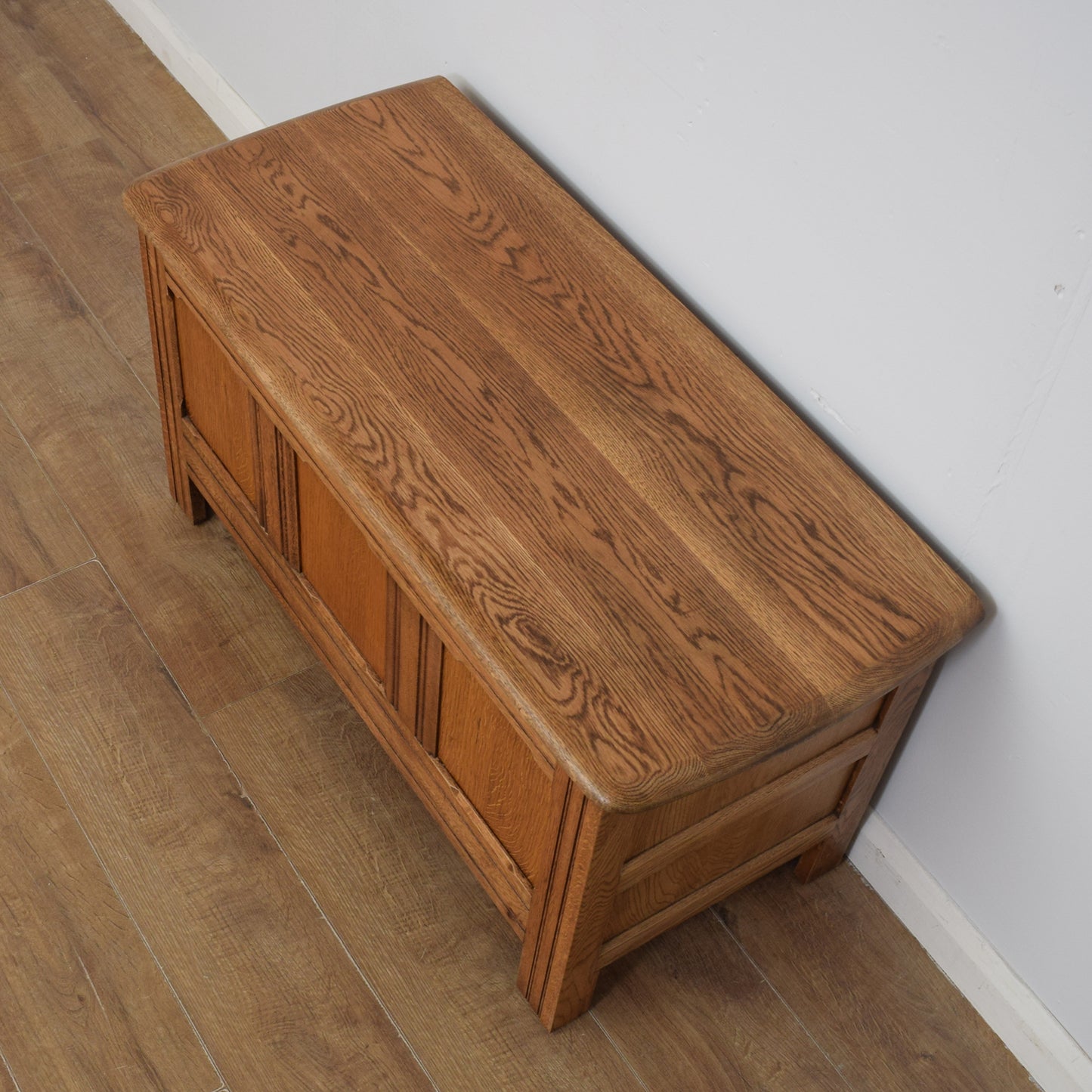 Oak Blanket Box