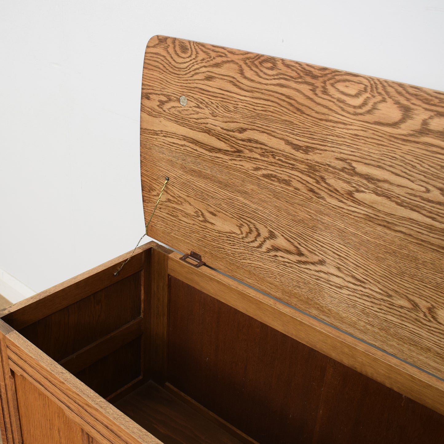 Oak Blanket Box