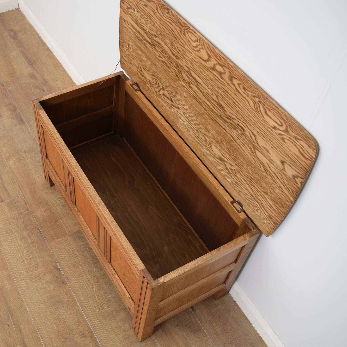Oak Blanket Box