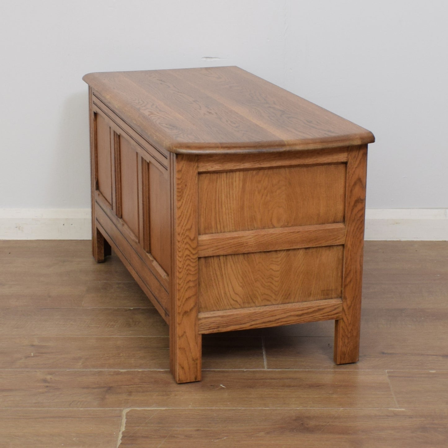 Oak Blanket Box