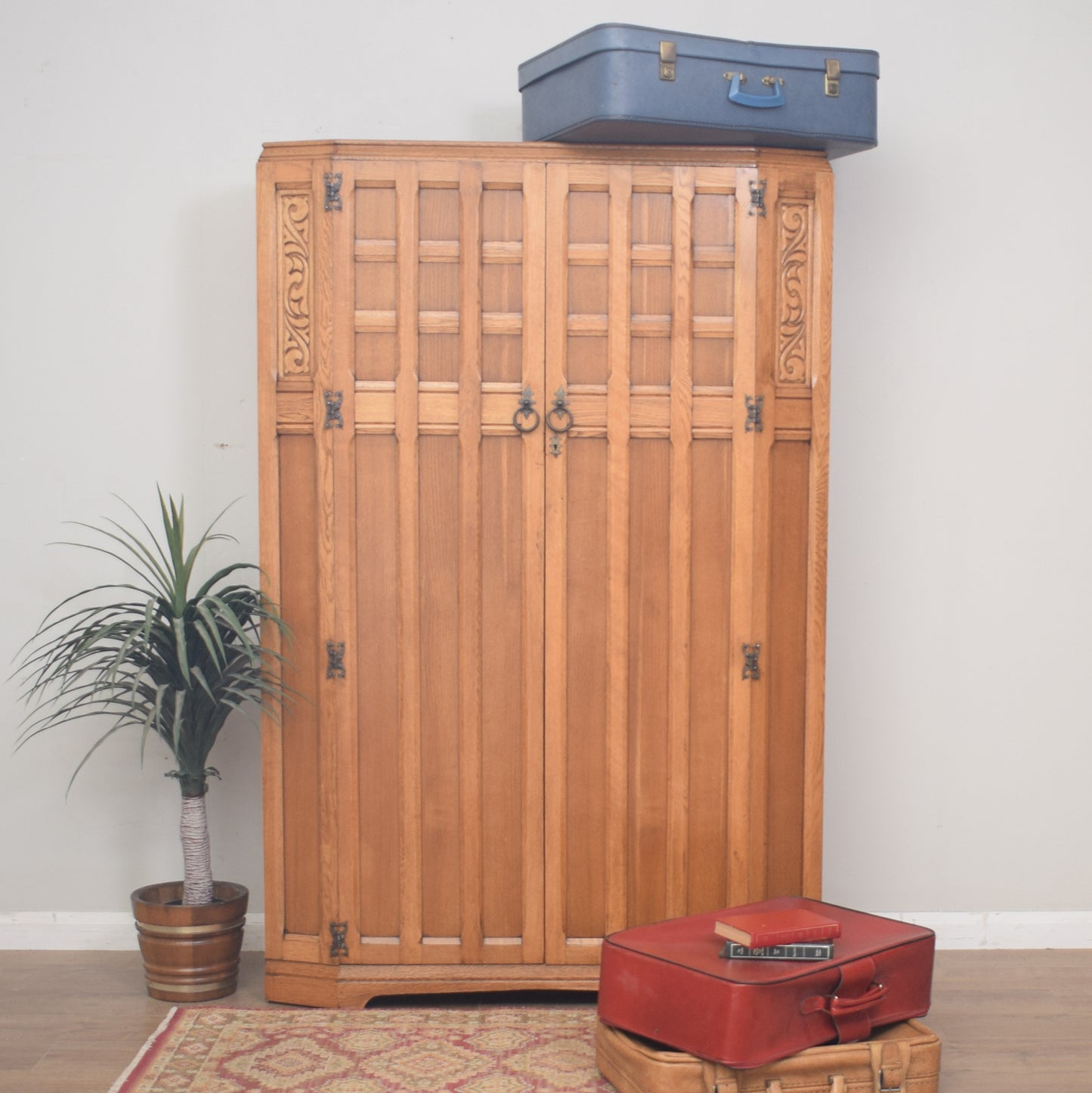 Restored Oak Wardrobe