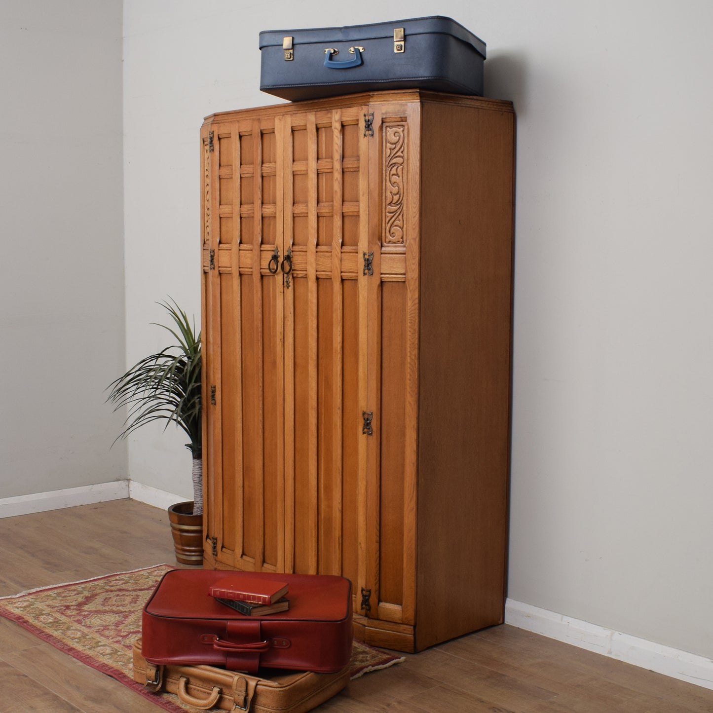 Restored Oak Wardrobe