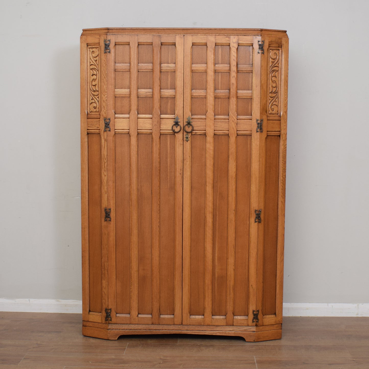 Restored Oak Wardrobe
