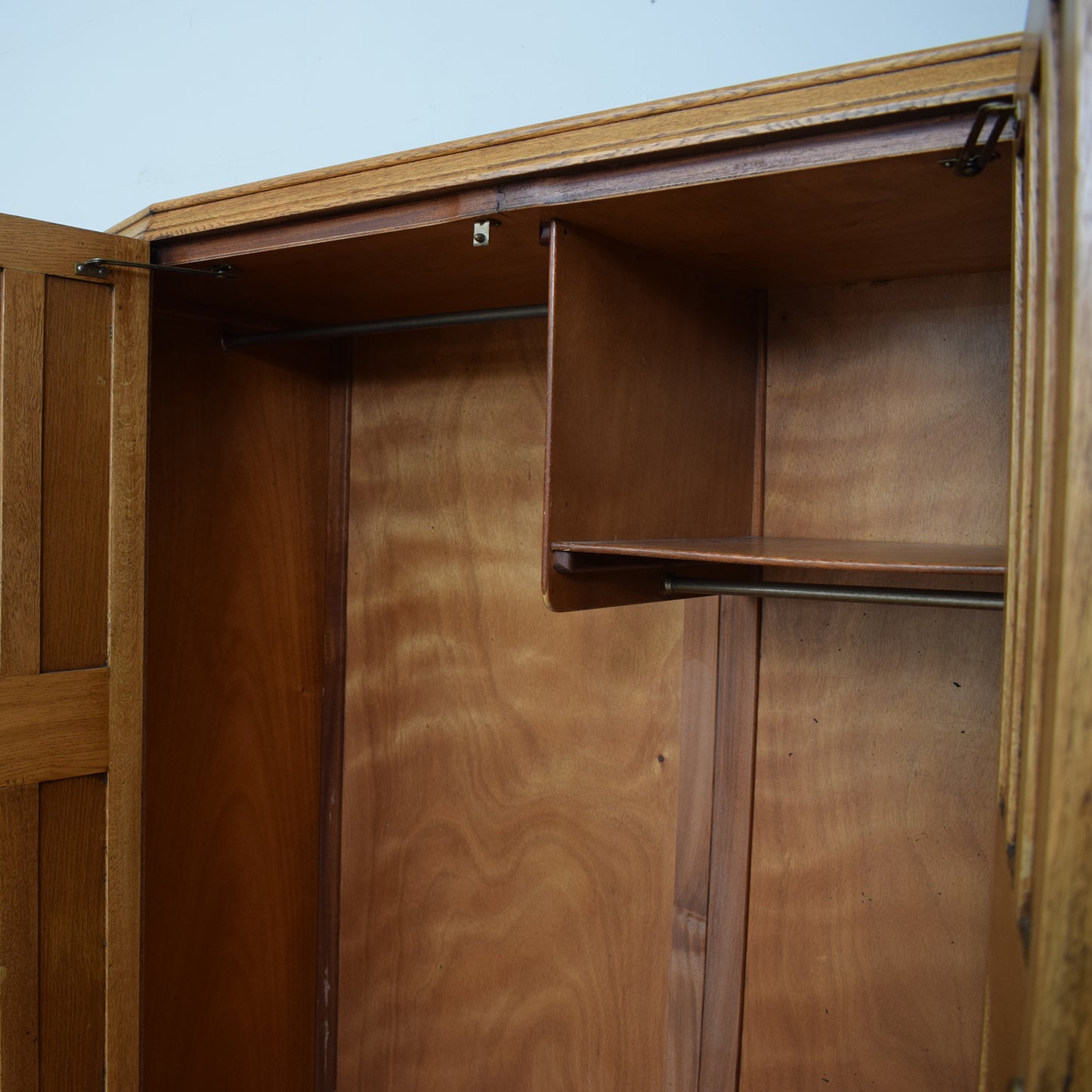 Restored Oak Wardrobe
