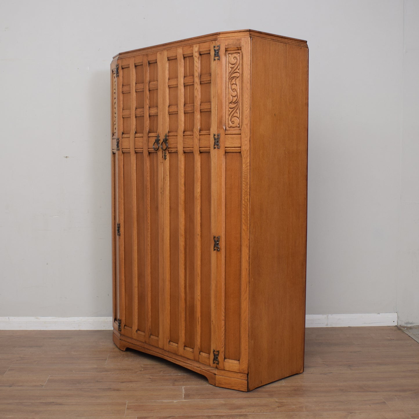 Restored Oak Wardrobe