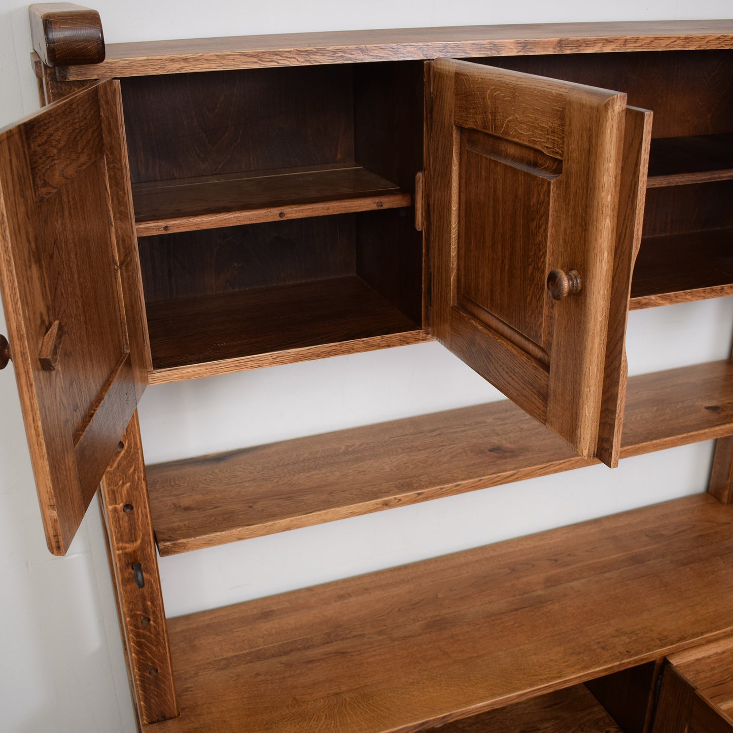 Restored Oak Multipurpose Bookcase