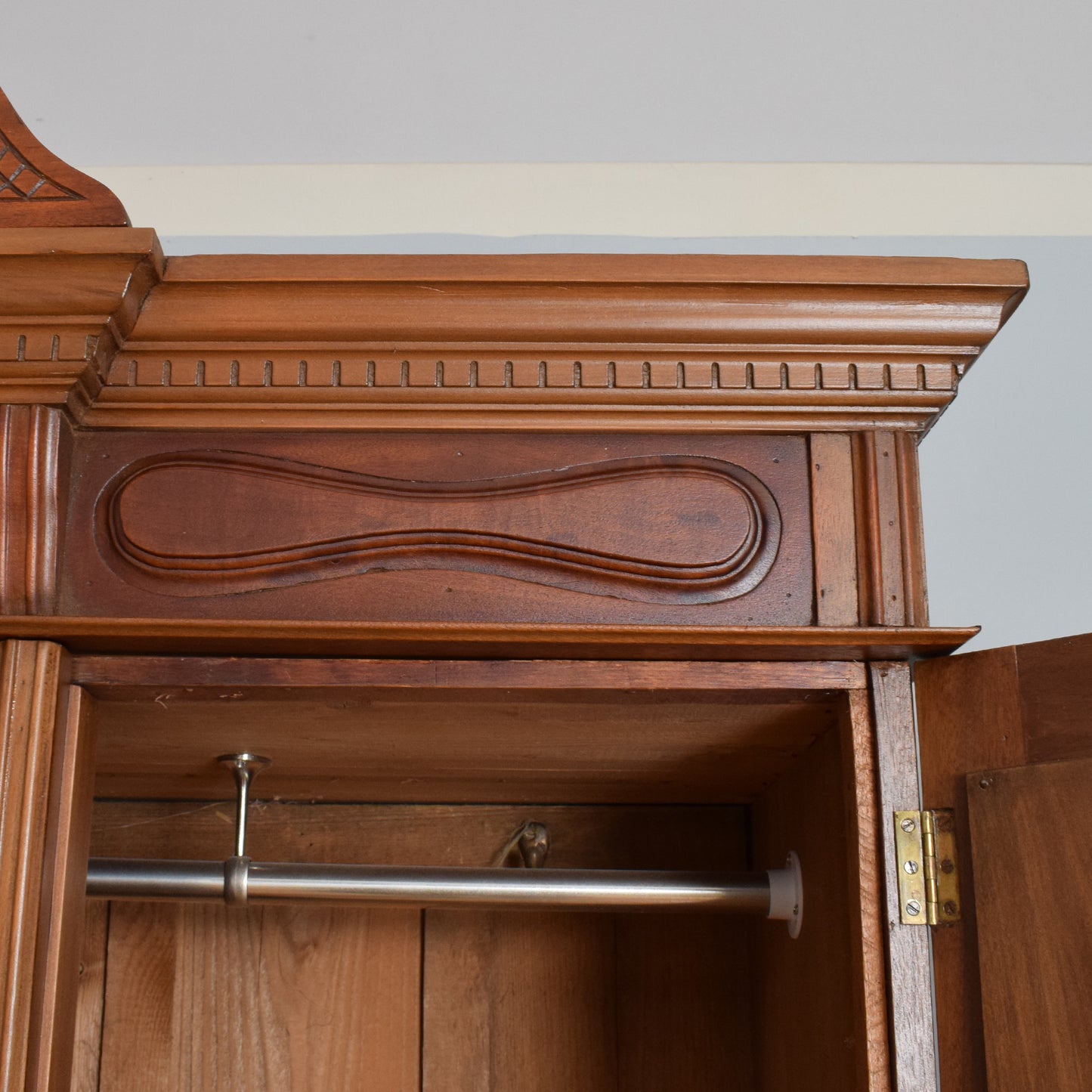 Large Restored Edwardian Wardrobe