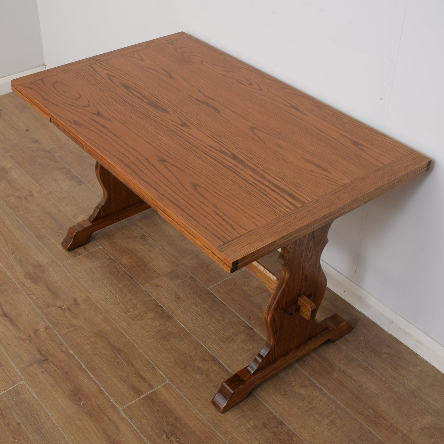 Restored Draw-Leaf Table and Six Chairs