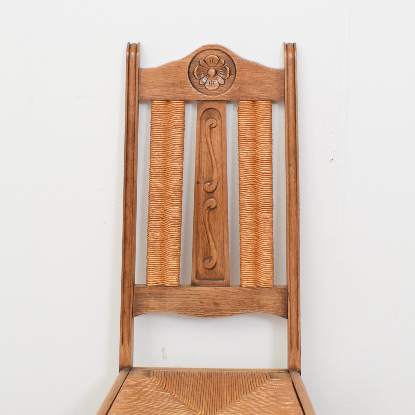 Restored Draw-Leaf Table and Six Chairs