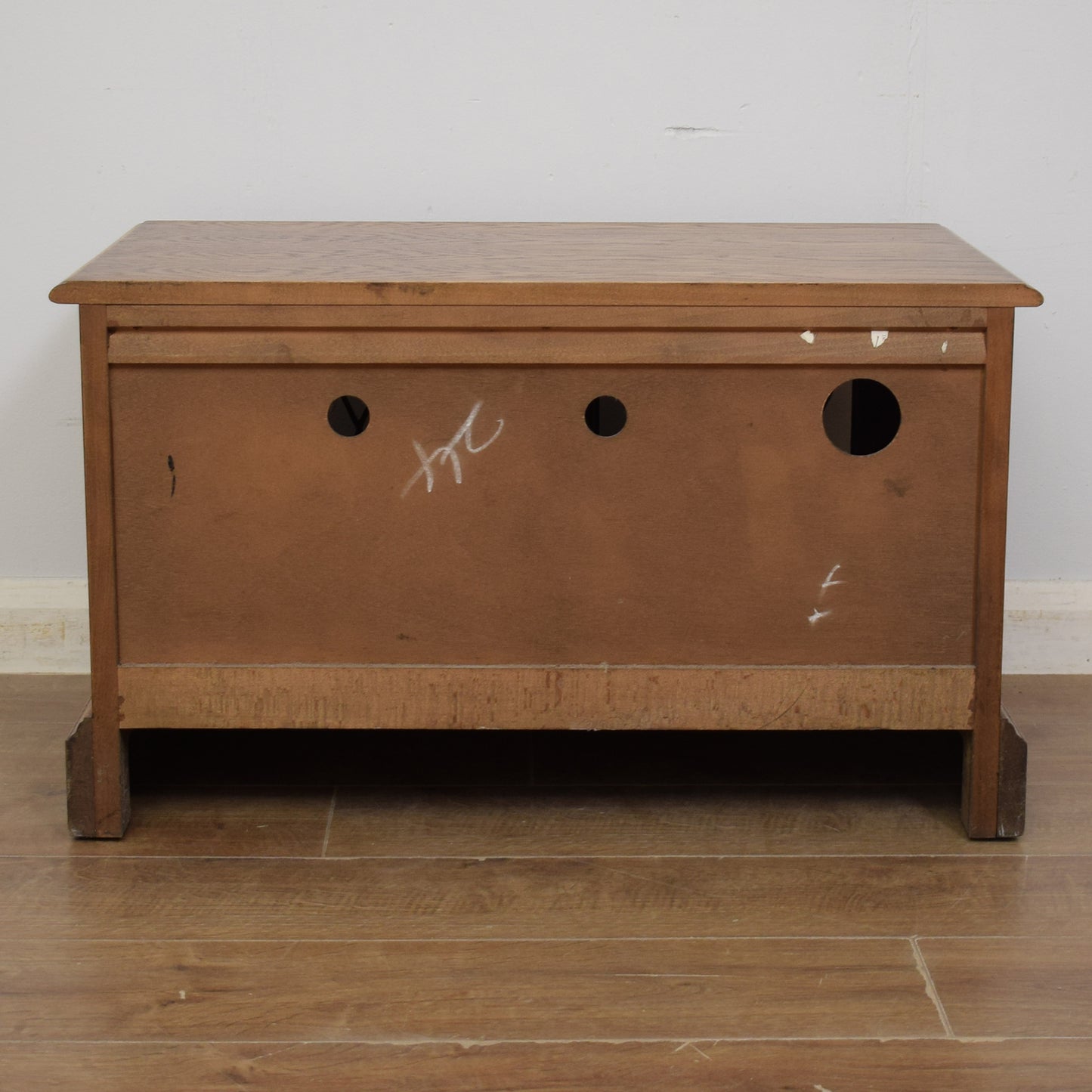 Glazed Oak TV Cabinet