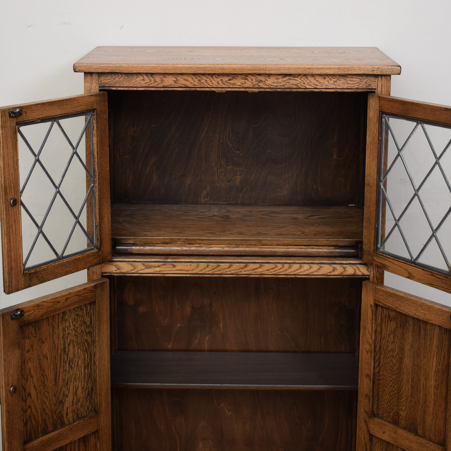 Oak Multi-Purpose Storage Cabinet