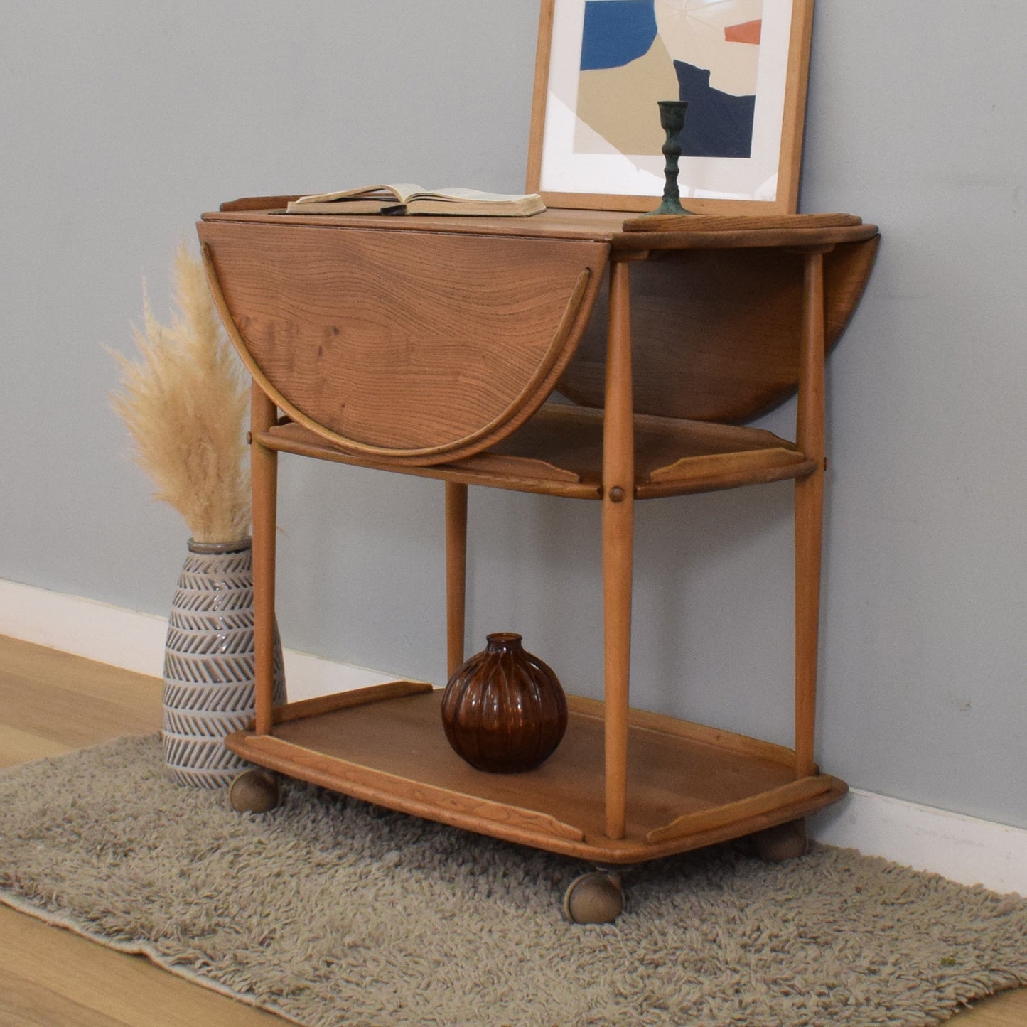 Restored Ercol Tea Trolley
