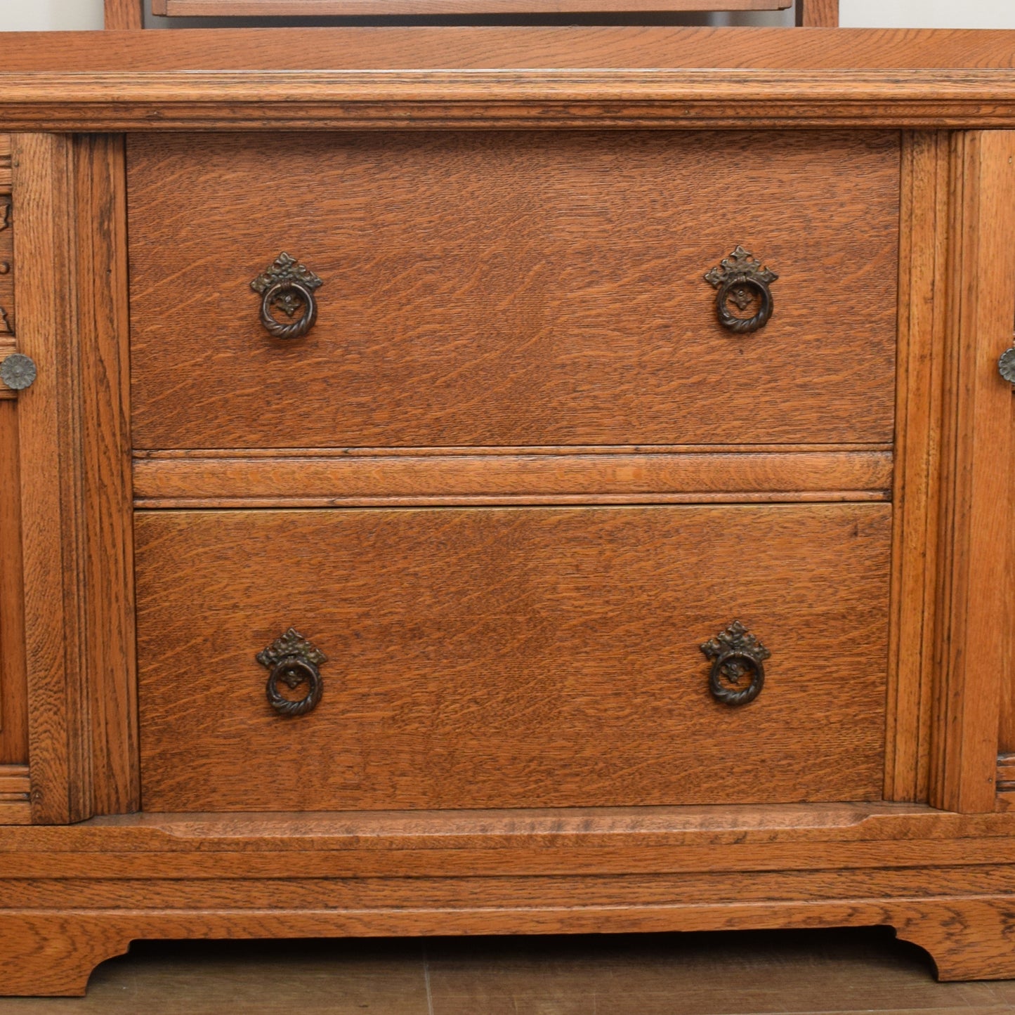 Restored Oak Dressing Table