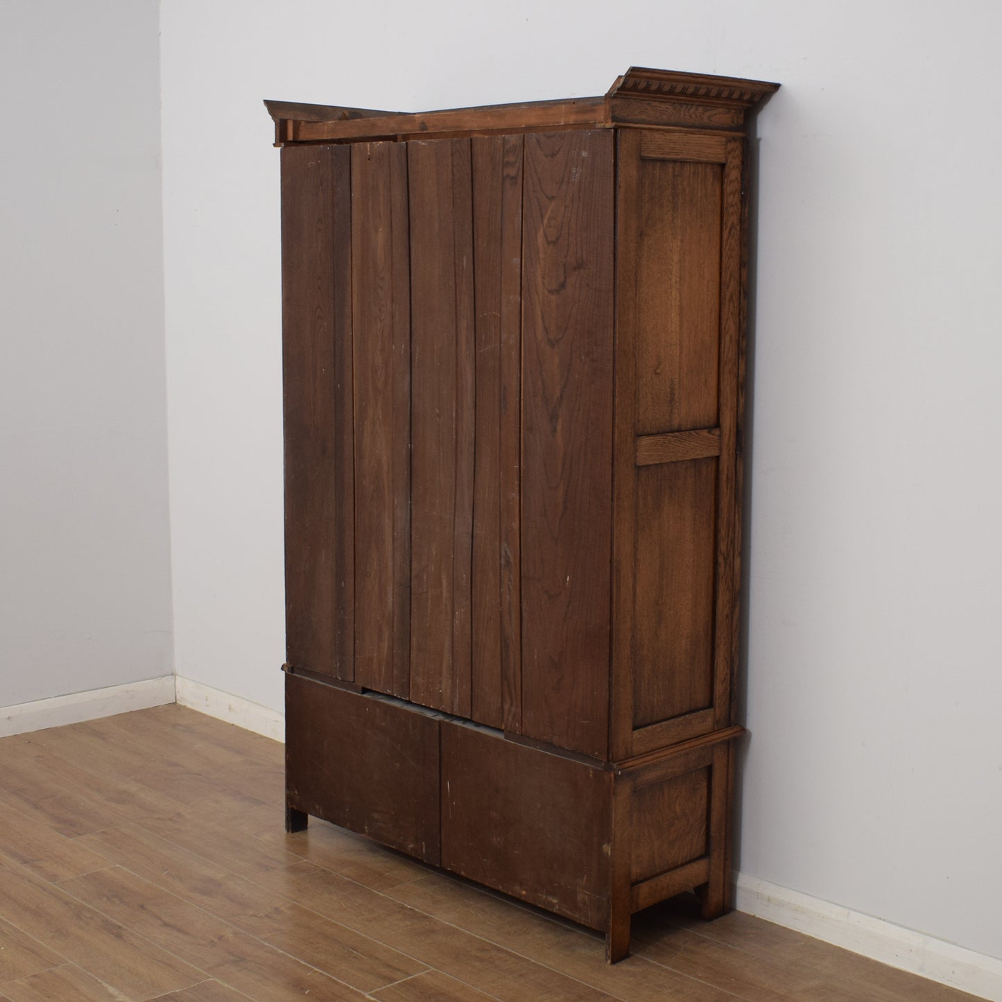 Restored Oak Wardrobe / Hallrobe