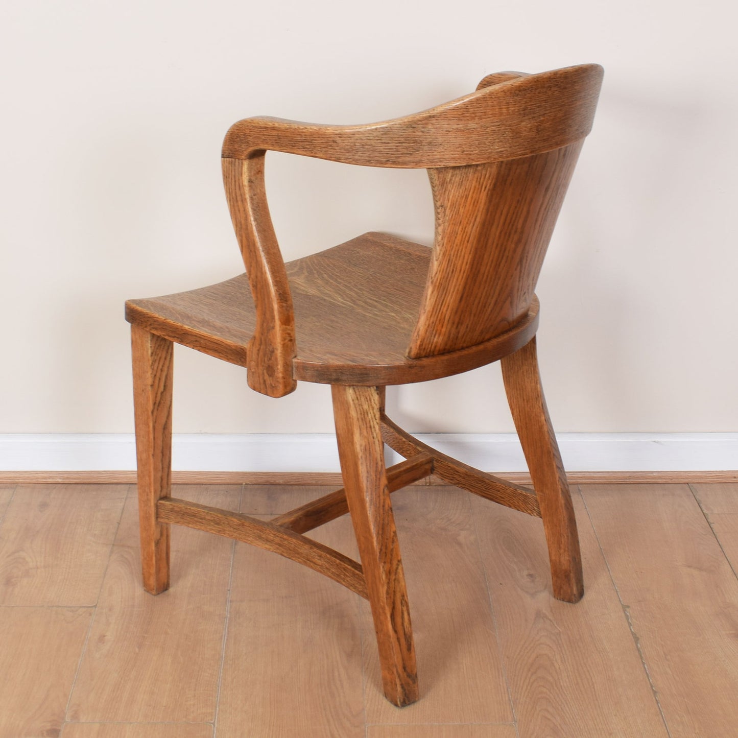 Pair of Oak Art-Deco Style Chairs